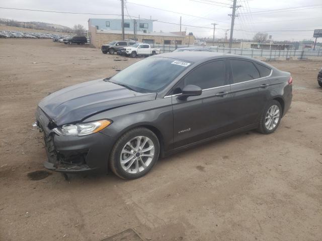 FORD FUSION SE 2019 with VIN 3FA6P0LU1KR199458 - Photo from auction