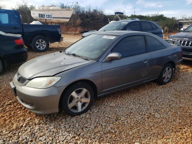 HONDA CIVIC EX 2005 with VIN 1HGEM22955L039689 - Photo from auction