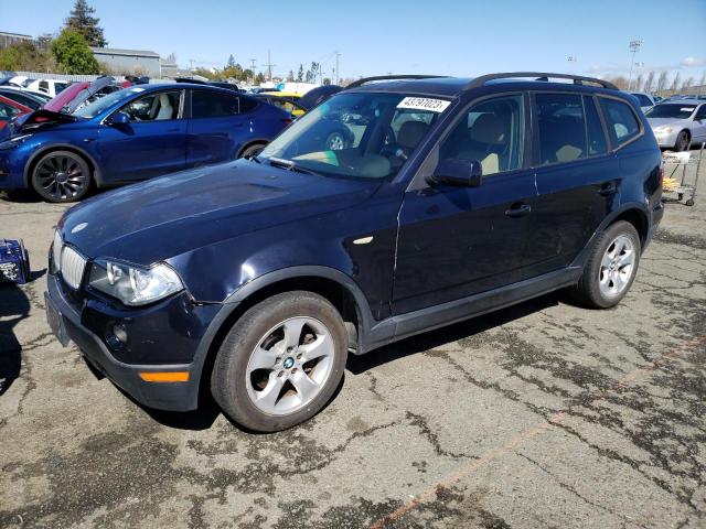 BMW X3 2008 with VIN WBXPC93408WJ06856 - Photo from auction