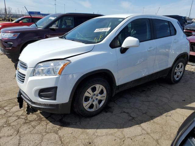CHEVROLET TRAX LS 2016 with VIN KL7CJKSB1GB759157 - Photo from auction
