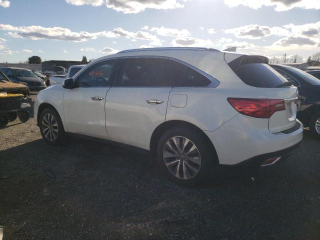 Photo 2 from auction – 2015 ACURA MDX TECHNO with VIN 5FRYD4H4XFB027592