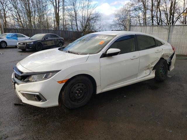 HONDA CIVIC LX 2021 with VIN 19XFC2F66ME201200 - Photo from auction