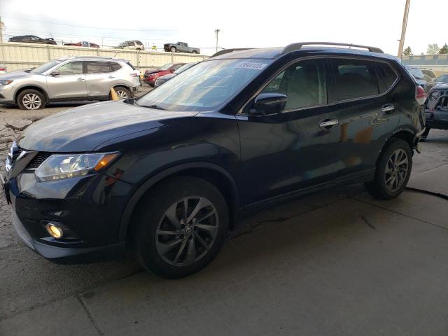 NISSAN ROGUE S 2016 with VIN 5N1AT2MV9GC828890 - Photo from auction