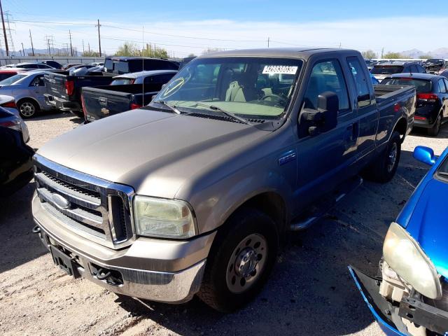 FORD F250 SUPER 2005 with VIN 1FTNX205X5EA90499 - Photo from auction
