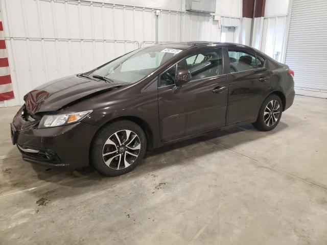 Photo 1 from auction – 2013 HONDA CIVIC EXL with VIN 2HGFB2F98DH524618