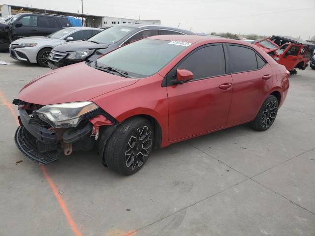 TOYOTA COROLLA L 2014 with VIN 5YFBURHE3EP157598 - Photo from auction