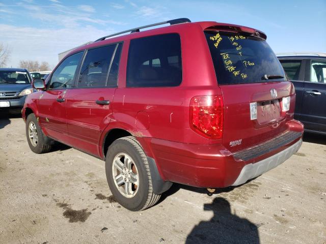 Photo 2 from auction – 2004 HONDA PILOT EXL with VIN 2HKYF18544H564590