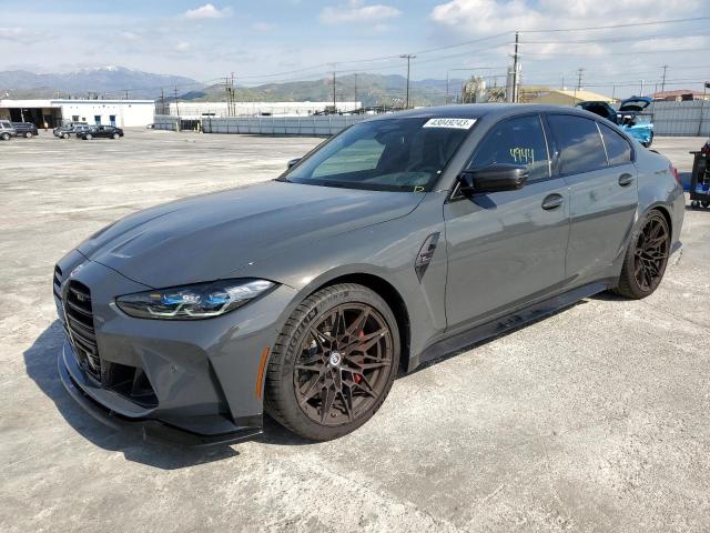 BMW M3 COMPETI 2022 with VIN WBS33AY08NFM94233 - Photo from auction