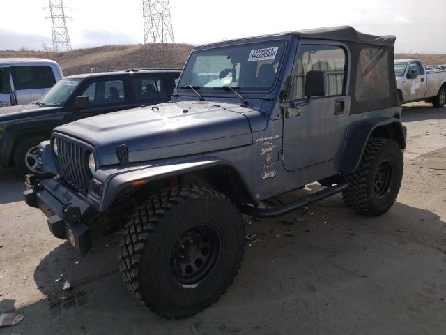 JEEP WRANGLER / 2001 z numerem VIN 1J4FA49S81P332158 - Zdjęcie z aukcji