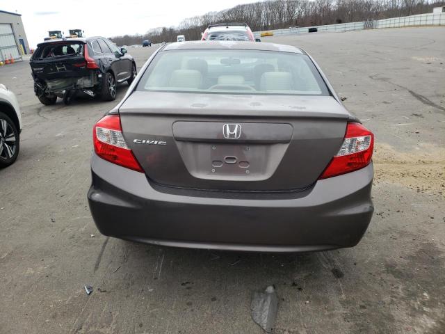 Photo 6 from auction – 2012 HONDA CIVIC LX with VIN 2HGFB2F56CH539114