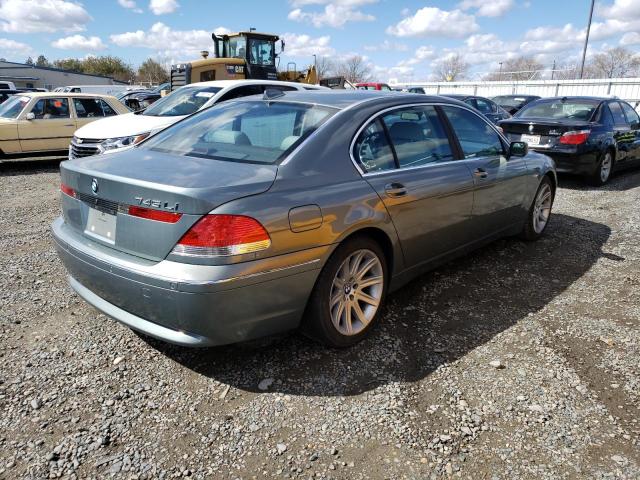 Photo 3 from auction – 2004 BMW 745 LI with VIN WBAGN63554DS54793