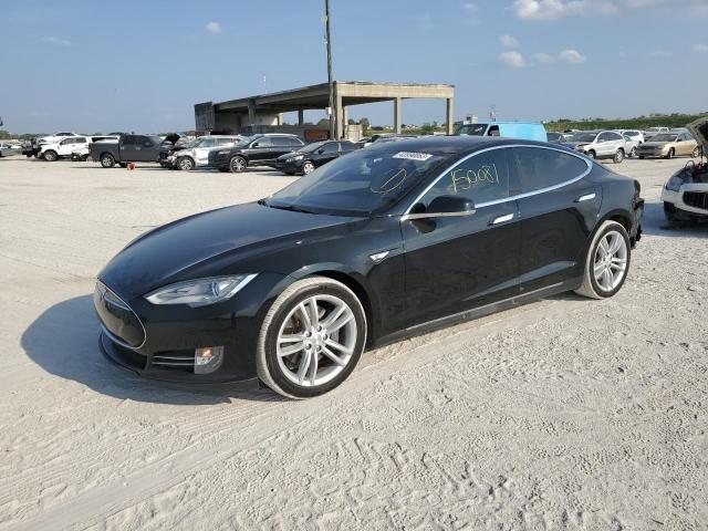 TESLA MODEL S 2014 with VIN 5YJSA1H16EFP32120 - Photo from auction