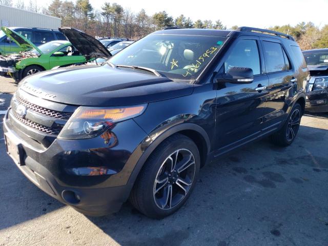 FORD EXPLORER S 2014 with VIN 1FM5K8GT8EGB87450 - Photo from auction