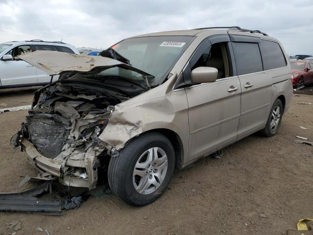 HONDA ODYSSEY EX 2005 with VIN 5FNRL38715B128032 - Photo from auction
