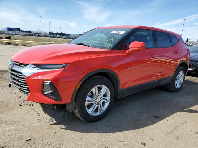 CHEVROLET BLAZER 2LT 2021 with VIN 3GNKBCRS2MS516018 - Photo from auction