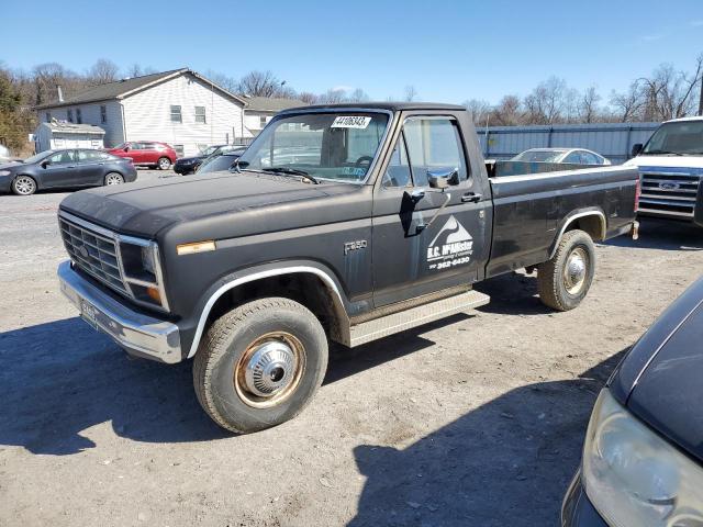 FORD F250 1985 with VIN 2FTEF26H0FCA39363 - Photo from auction