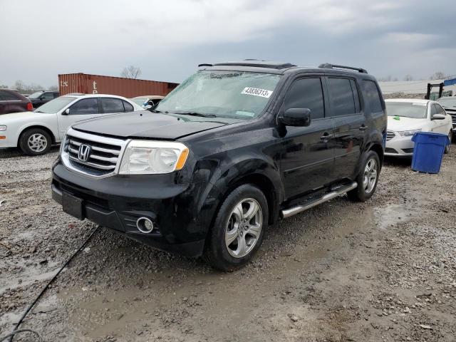 HONDA PILOT EXL 2014 with VIN 5FNYF4H5XEB015171 - Photo from auction