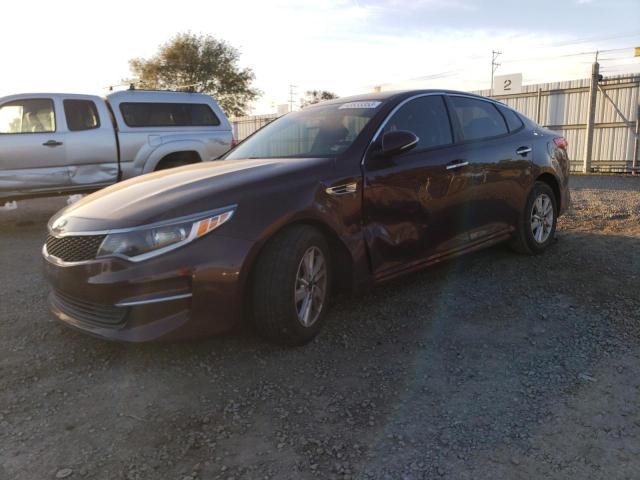 KIA OPTIMA LX 2018 with VIN 5XXGT4L35JG230426 - Photo from auction