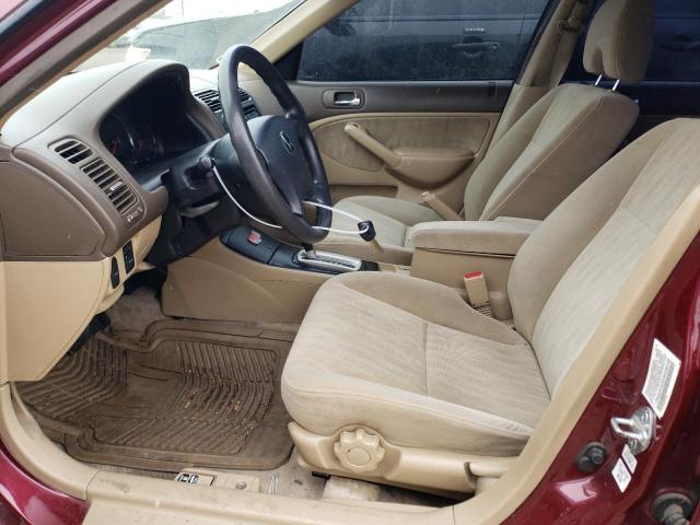 Photo 7 from auction – 2003 HONDA CIVIC LX with VIN 2HGES16503H546548