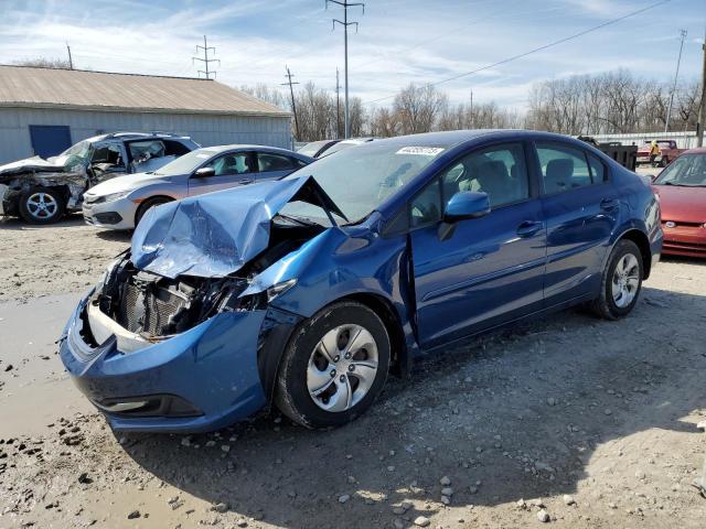 HONDA CIVIC LX 2013 with VIN 19XFB2F58DE071060 - Photo from auction