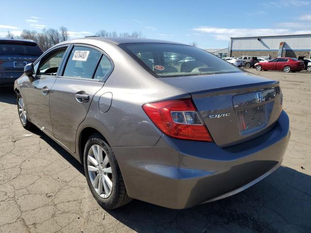 Photo 2 from auction – 2012 HONDA CIVIC EX with VIN 19XFB2F87CE383640