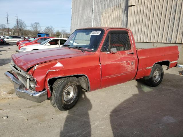 CHEVROLET C10 1985 with VIN 1GCEC14H5FF326594 - Photo from auction