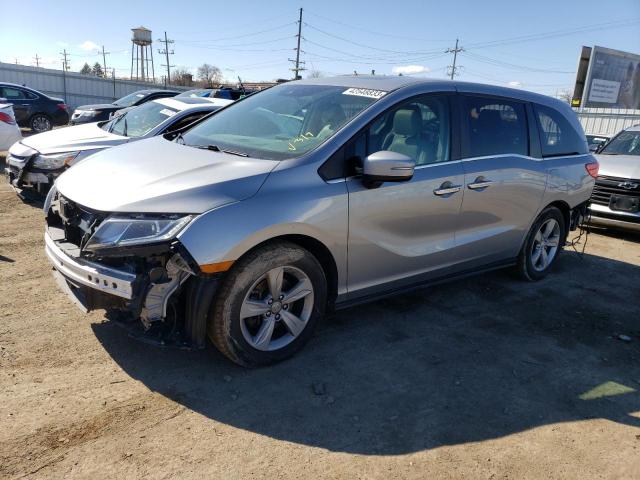 HONDA ODYSSEY EX 2018 with VIN 5FNRL6H77JB003113 - Photo from auction