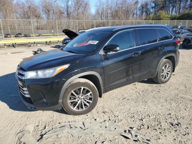 TOYOTA HIGHLANDER 2018 with VIN 5TDJZRFH3JS547595 - Photo from auction