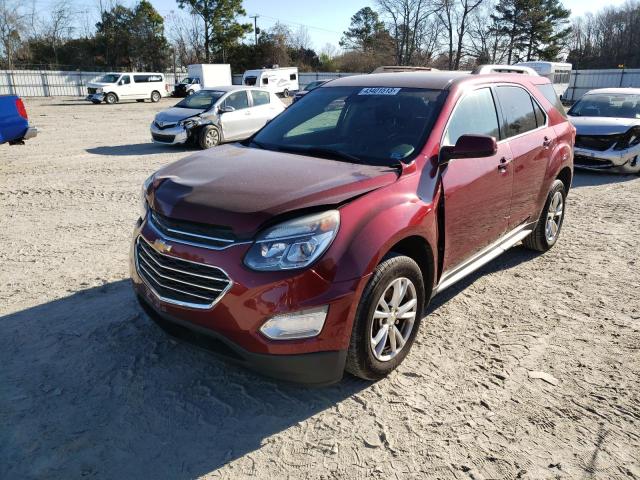 CHEVROLET EQUINOX LT 2017 with VIN 2GNALCEK4H1536299 - Photo from auction