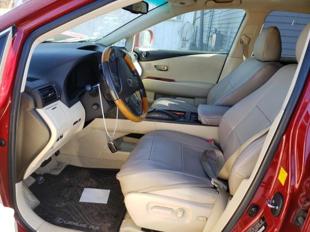 Photo 7 from auction – 2010 LEXUS RX 350 with VIN 2T2BK1BA3AC073848