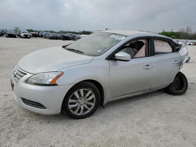 NISSAN SENTRA S 2015 with VIN 3N1AB7AP7FL694879 - Photo from auction