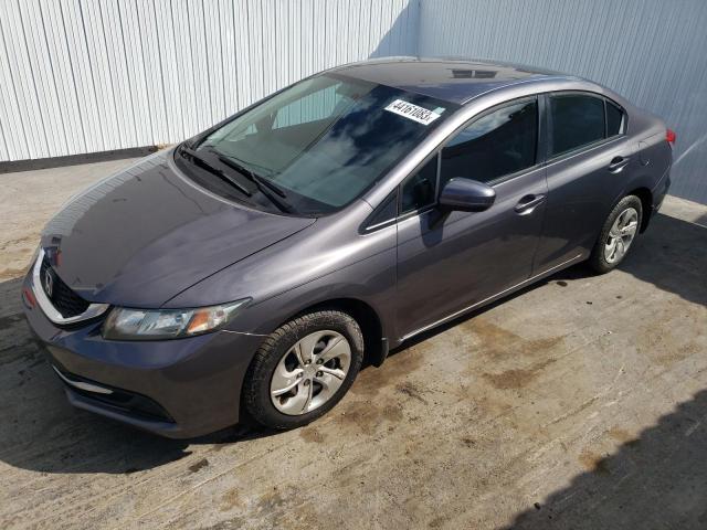 HONDA CIVIC LX 2014 with VIN 19XFB2F59EE013654 - Photo from auction