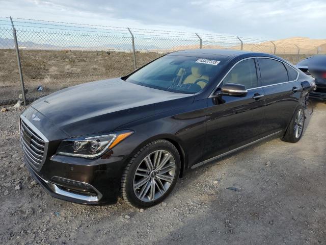 GENESIS G80 BASE 2018 with VIN KMHGN4JE4JU241115 - Photo from auction