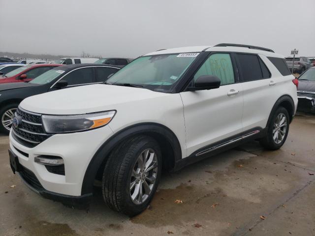 FORD EXPLORER X 2021 with VIN 1FMSK7DH1MGB01410 - Photo from auction