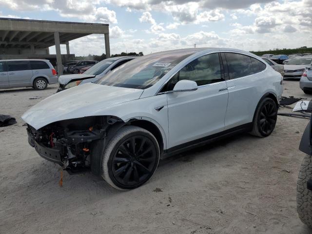 TESLA MODEL X 2021 with VIN 5YJXCBE28MF310268 - Photo from auction