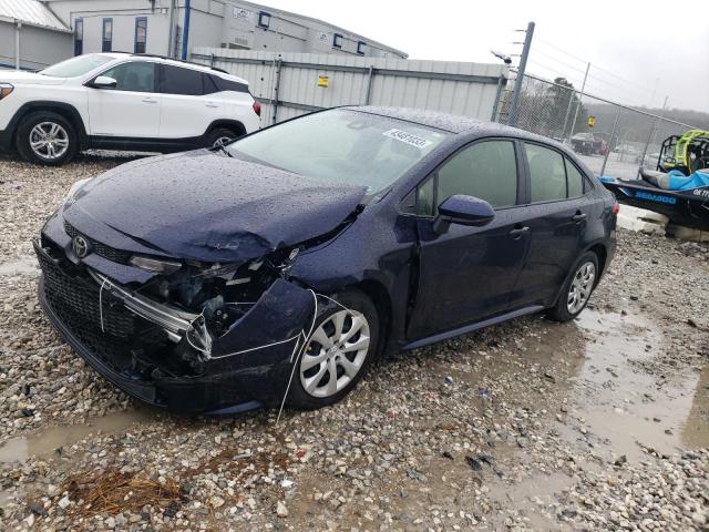 TOYOTA COROLLA LE 2021 with VIN JTDEPMAE3MJ154396 - Photo from auction