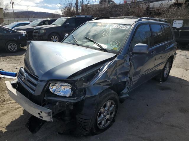 TOYOTA HIGHLANDER 2006 with VIN JTEDP21A960105866 - Photo from auction