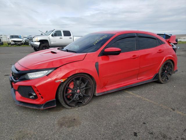 Photo 1 from auction – 2018 HONDA CIVIC TYPE with VIN SHHFK8G76JU200811
