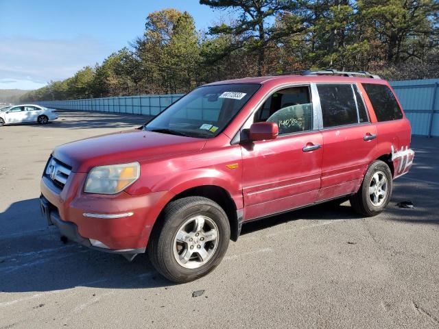 HONDA PILOT EX 2006 with VIN 2HKYF18676H507893 - Photo from auction