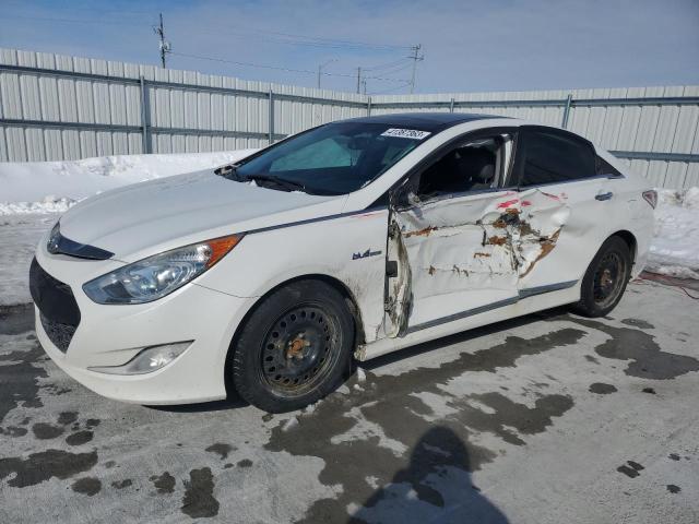 HYUNDAI SONATA HYB 2011 with VIN KMHEC4A40BA003947 - Photo from auction