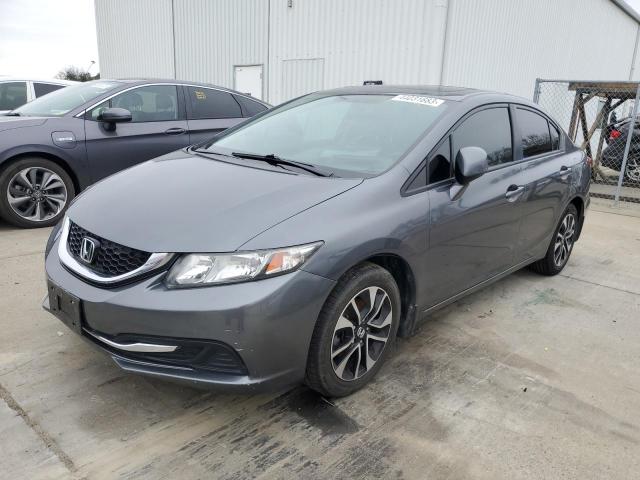 HONDA CIVIC EX 2013 with VIN 19XFB2F83DE278787 - Photo from auction