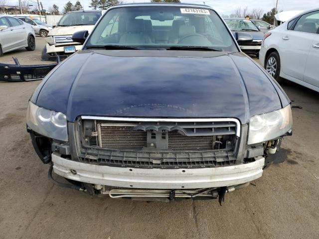 Photo 5 from auction – 2004 AUDI A4 QUATTRO with VIN WAUDT48H54K016051
