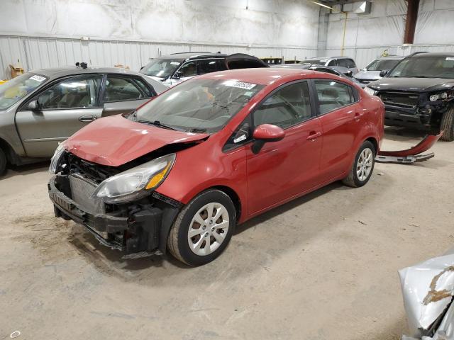 KIA RIO LX 2014 with VIN KNADM4A38E6344148 - Photo from auction
