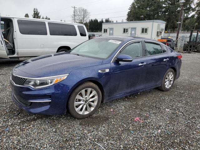 KIA OPTIMA EX 2016 with VIN 5XXGU4L30GG012951 - Photo from auction