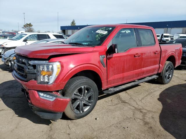 FORD F150 SUPER 2021 with VIN 1FTEW1EP8MKD45321 - Photo from auction