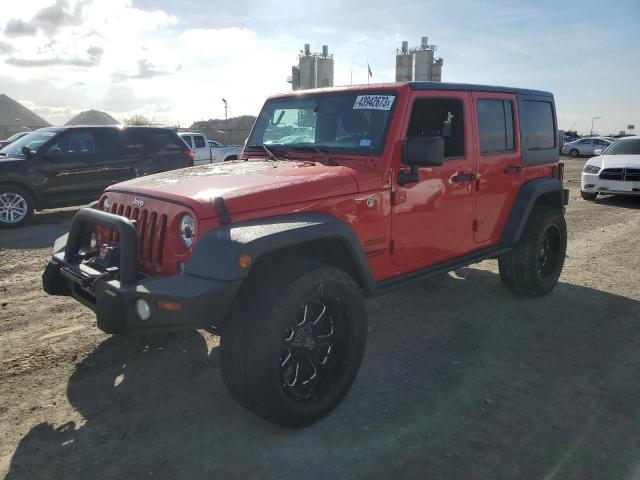 JEEP WRANGLER U 2017 with VIN 1C4BJWDG3HL621825 - Photo from auction