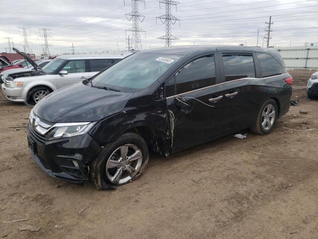 HONDA ODYSSEY EX 2018 with VIN 5FNRL6H74JB095121 - Photo from auction