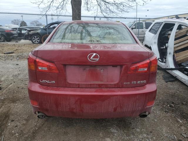 Photo 6 from auction – 2006 LEXUS IS 250 with VIN JTHCK262165002653