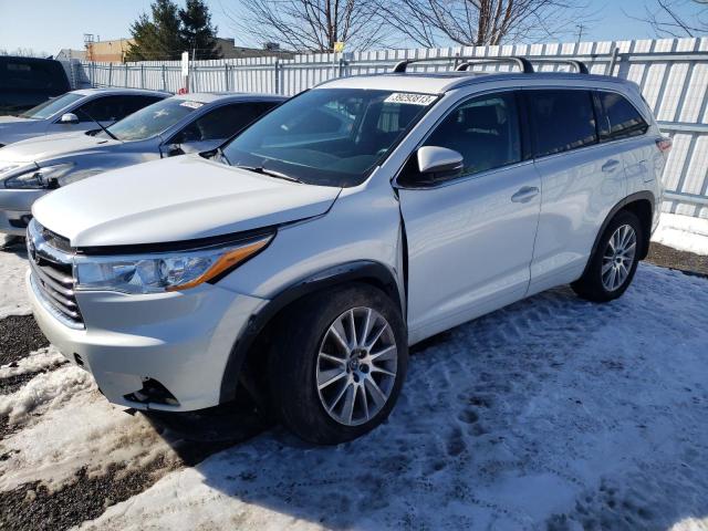 TOYOTA HIGHLANDER 2016 with VIN 5TDJKRFH5GS335665 - Photo from auction