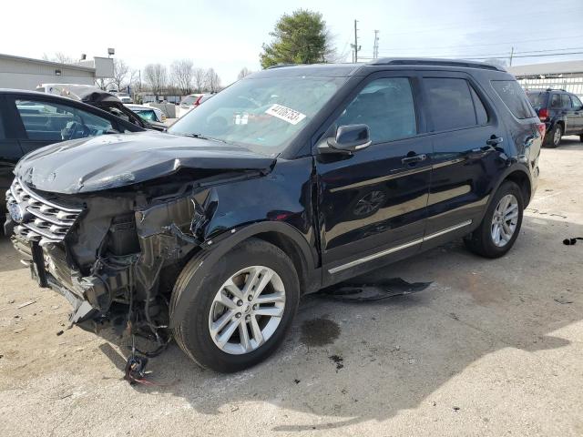 FORD EXPLORER X 2017 with VIN 1FM5K7D80HGC60745 - Photo from auction